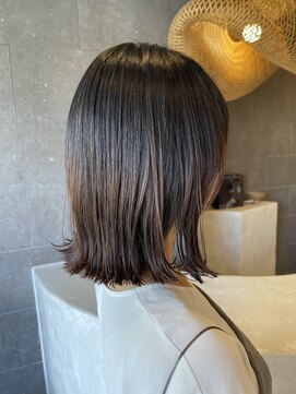 ロエ 平尾山荘(loe) 【次世代縮毛矯正】×ナチュラルボブ