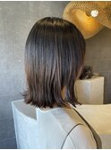 【次世代縮毛矯正】×ナチュラルボブ