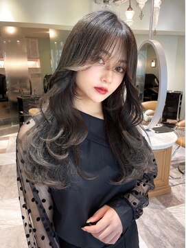 ロンド ロビン 栄(Lond robin) 【Lond robin】木屋元一 前髪/顔まわり/小顔カット/韓国ヘア m