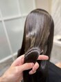 ビゼ 梅田(BIZE) オリジナル髪質改善で鏡面のようなツヤツヤに仕上げます(^^)