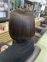 ゼスト 吉祥寺店(ZEST)&nbsp;モノトーンカラーのキレイめボブで冬の優しさを/吉祥寺/松沢