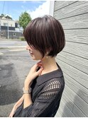 大人美人ショート(丸み)