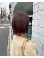 ロカリタ フォー ヘアー 千本丸太町店(ROCAReTA FOR HAIR) ぷつっとボブ×ピンク