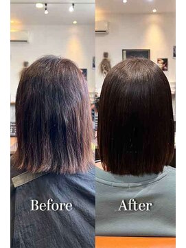 ゴデーレ(GODERE) 髪質改善/縮毛矯正大人黒髪暗髪ボブツヤ髪ナチュラルストレート