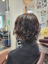 榮(Salon de 榮) ウルフボブパーマ