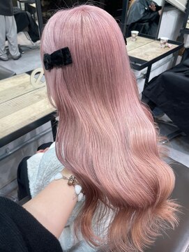 ベレーザ 渋谷(BELEZA) 6451ニュアンスカラーベビーピンクホワイトピンクワンホンヘア