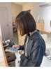 【感動の極上ストレート】セレキュアストレート縮毛矯正＋カラー＋カット
