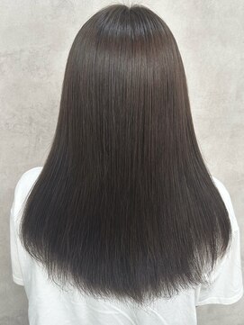 ルノン(LUNON) パールグレージュ/ブリーチなしダブルカラー/透明感カラー