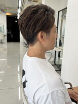 フラッグヘアー 博多駅前店(Flag HAIR) 長め毛流れツーブロック