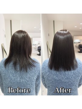 エセット 新潟西店(ECET) ECET式髪質改善「ストレートエステ」