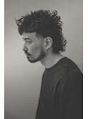 barberがつくるおすすめウルフスタイル　マレットヘア