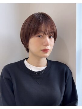 ロンドアンメゾン 原宿(Lond un Maison.) ウェーブミディアム似合わせカットメルティカラーショート/原宿