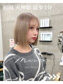 髪質改善トリートメント/酸性矯正/美髪矯正/福岡/天神