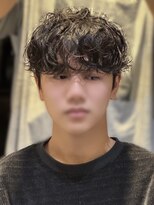 アルム オモテサンドウ(ALLM omotesando) 韓国ヘア テテ風 シャドウマッシュ シャドウパーマ ダウンパーマ