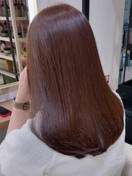 コルソ ケーツー 梅田 茶屋町(corso k-two) ラベンダーブラウンカラー*白髪染め*髪質改善*30代40代50代