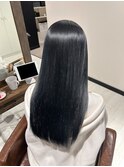 ブルーブラック×髪質改善トリートメント