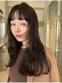 【stylist田島】暗髪×ロングレイヤー