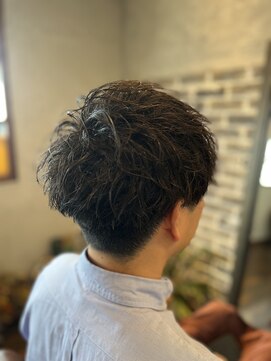 ジンク(Zn) ショート　スパイラルパーマ