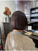 丸みスカーレットワンカール束感ショート☆ミニボブ
