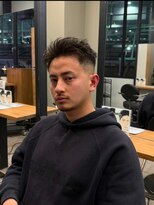 リッチブランドアンドコー(Rich Brand&Co)&nbsp;フェザーアップ バーバースタイル フェードカット メンズカット