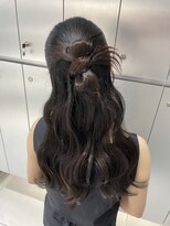 【新宿駅/新宿三丁目/ヘアセット/カチモリヘア】