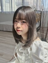 キートス(Kiitos) 【ラベンダーグレージュ/内巻きレイヤー】トウマ