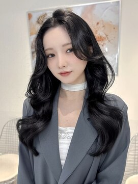 オニキス(ONYX) C243ケラチン髪質改善透明感ブルーブラック韓国レイヤー