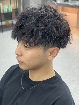 デュー 栄(DEW) 【DEW】ツイストスパイラルパーマ/波巻き/スパイラルパーマ