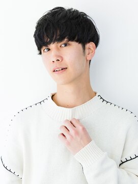 清潔感マッシュ立体束感好感度ヘア