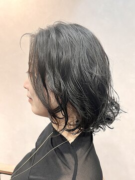 【talute hair日吉】ウェーブボブ