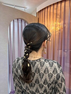 カラークチュール(Color Couture) タイトアレンジ/タイト編みおろし/タイトヘア