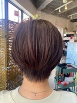 ビーチェ 小岩(Bice)&nbsp;ショートと艶髪で魅せる立体感ヘアカラー 髪質改善