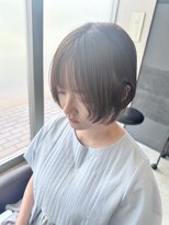 ファースト 東仙台店(first) グレージュ・ショートボブ・レイヤー