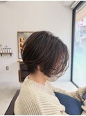 似合わせ丸みショートボブ