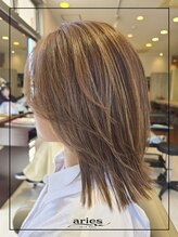 ヘアメイク アリエス 岩切店(HAIR MAKE aries)