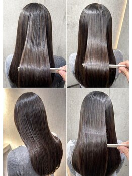 ソレア(solea)の写真/梅雨対策は今から！ダメージレス酸性ストレートでうるツヤ髪へ◎福岡・大名・天神