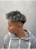 MEN’S HAIR/パイルツイスト/ホワイトハイライト