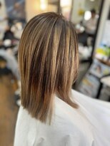 ベル美容室 北畝店&nbsp;何回ヘアカラーしてもツヤツヤ・サラサラ