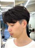 MEN’S/ニュアンスパーマ/ニュアンスウルフ/藤沢美容院