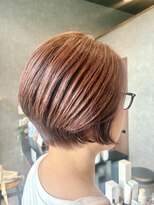 モア ヘアー ラウンジ ハザール 羽沢国大前店(moa hair lounge/ HAZZAR)&nbsp;艶やかショートボブ