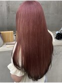 ピンクエンドカラー