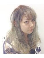 テーラ(tela)&nbsp;【tela】クリスタルアッシュ・グラデーショナルロング【溝の口】