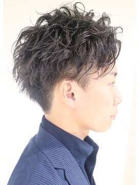 ダルシット(dulcet★★★) 【★★★】簡単セットスパイラルパーマ×刈り上げ×ツーブロック