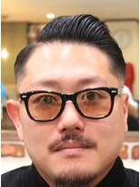 アクセプトザワールドバーバー(Accept the world barber) パートスタイル×スキンフェード