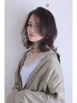 フレイムス ヘアアンドリラックス 吉川店(Frames hair&relax)&nbsp;好感度ミディアムスタイル
