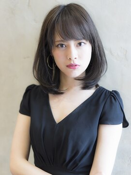 ザ シー 海老名(The C) 「THE C 海老名」大人キレイ　小顔前髪　内巻きミディアムヘア