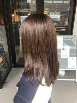 テラスヘア 新潟駅南(TERRACE hair) 透明感チョコグレージュ(ブリーチなし)