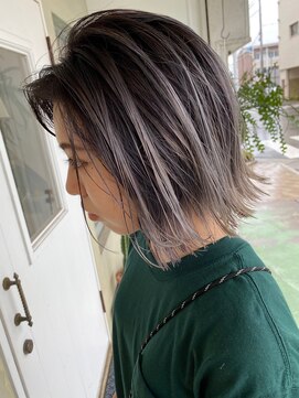 ナイーブヘアデザイン(NAiVE HAIR DESIGN) 【NAiVE hair】バレイヤージュハイライト
