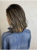 コントラストハイライトハホニコトリートメントボブ 所沢
