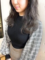 ヘアーワークス ヘルム 渋谷店(HAIR WORKS HELM)&nbsp;[HELM渋谷]韓国風グレーアッシュ